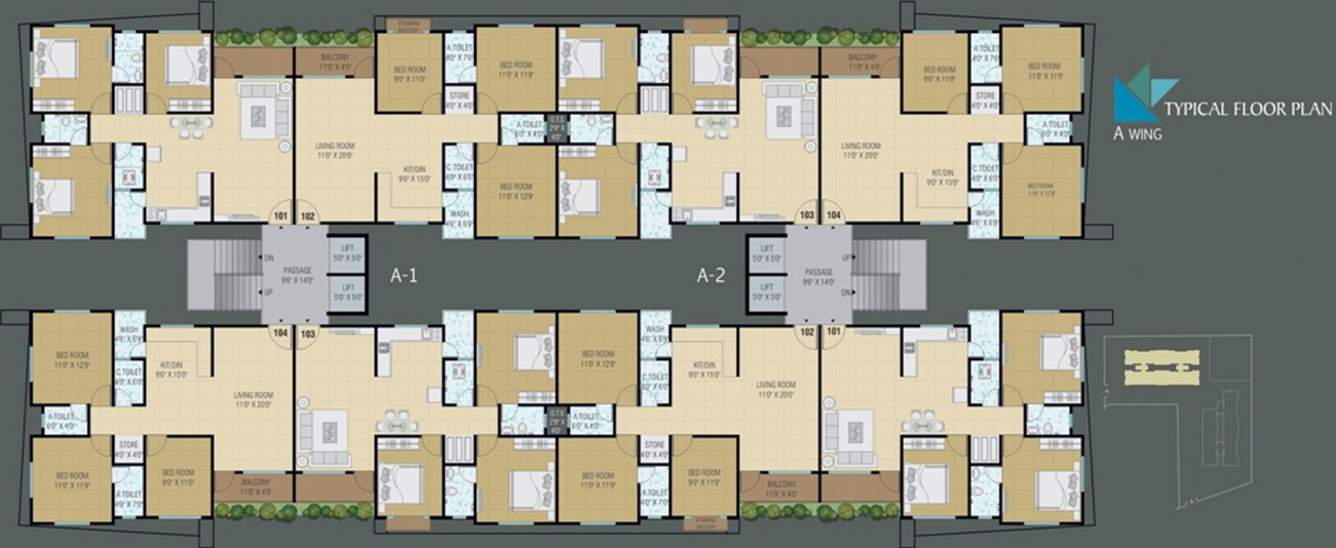 Images for Cluster Plan of Sun Sunday Lagoon