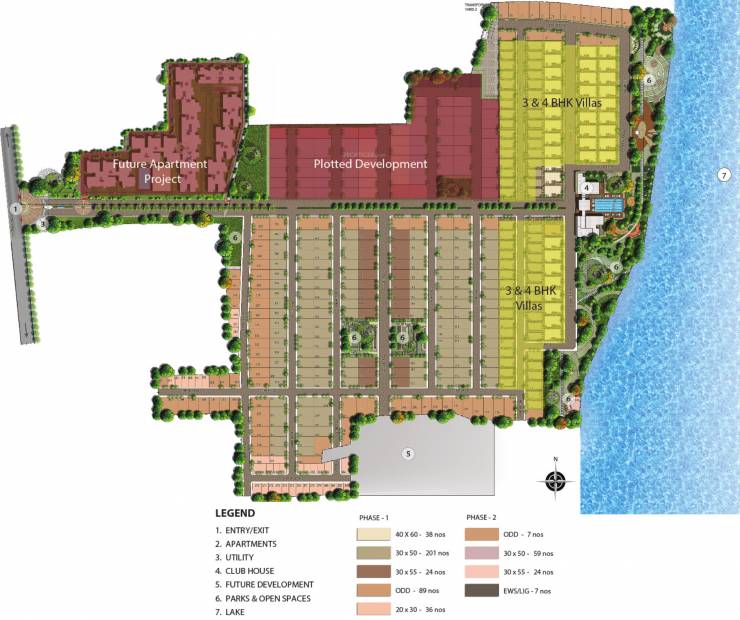  the-lake-view-address-plots Images for Layout Plan of The Address The Lake View Address Plots