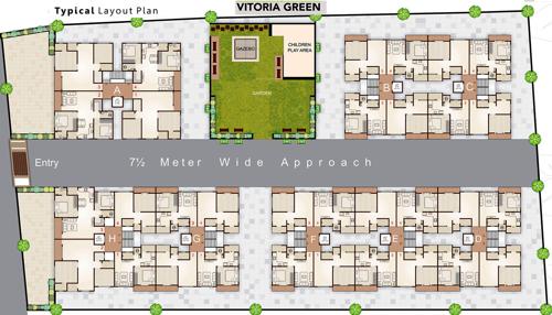  green Images for Layout Plan of Vitoria Green