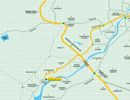 Images for Location Plan of Vastushodh Urbangram Kondhwe Dhawde Phase II