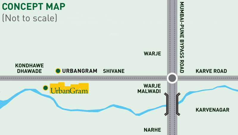 Images for Location Plan of Vastushodh Urbangram Kondhwe Dhawde Phase II