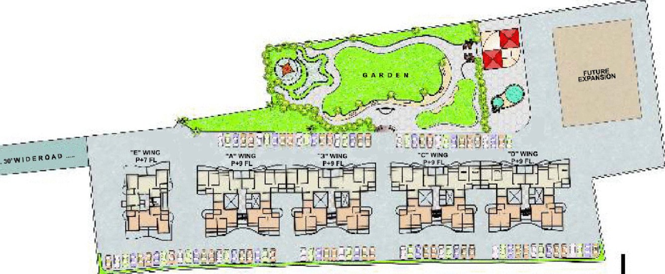 Images for Master Plan of Supreme Palms Apartment