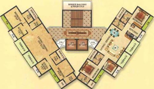 Images for Cluster Plan of Sai Newa Garden newa-garden Images for Cluster Plan of Sai Newa Garden