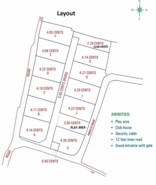 Images for Layout Plan of Rayo Martin Merca Casa Rosa