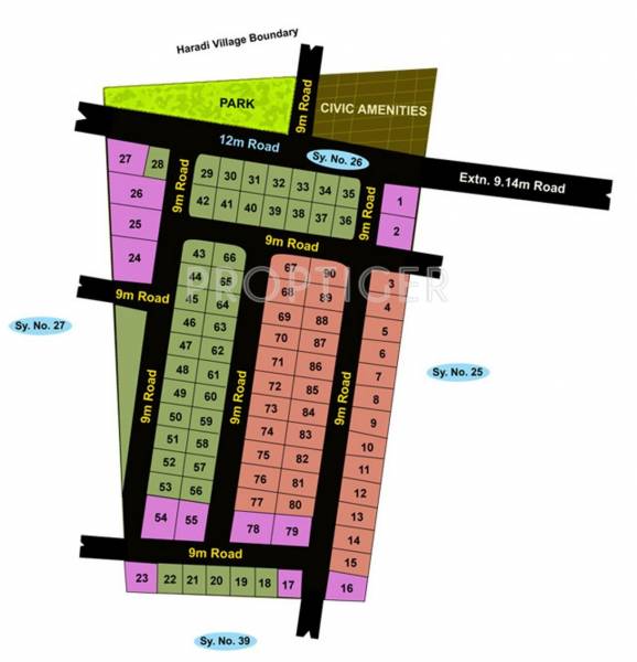 Images for Layout Plan of Galaxy Rajalaxmi Garden