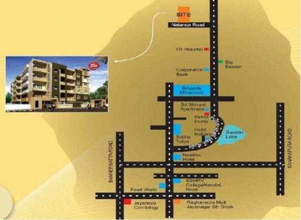  samyuktha Location Plan