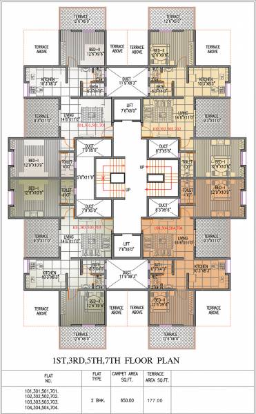 Images for Cluster Plan of Arihant Prathamesh Apartment