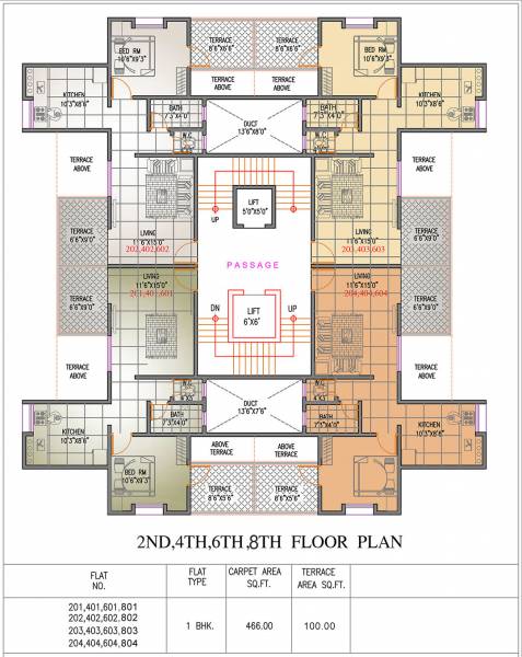 Images for Cluster Plan of Arihant Prathamesh Apartment