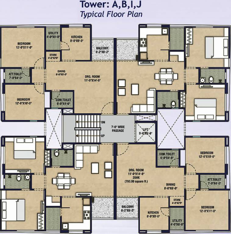 Images for Cluster Plan of Fortune Glory