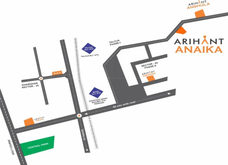 Images for Location Plan of Arihant Anaika