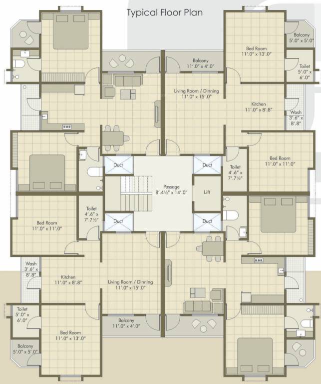 Images for Cluster Plan of BR Siddharth Enclave