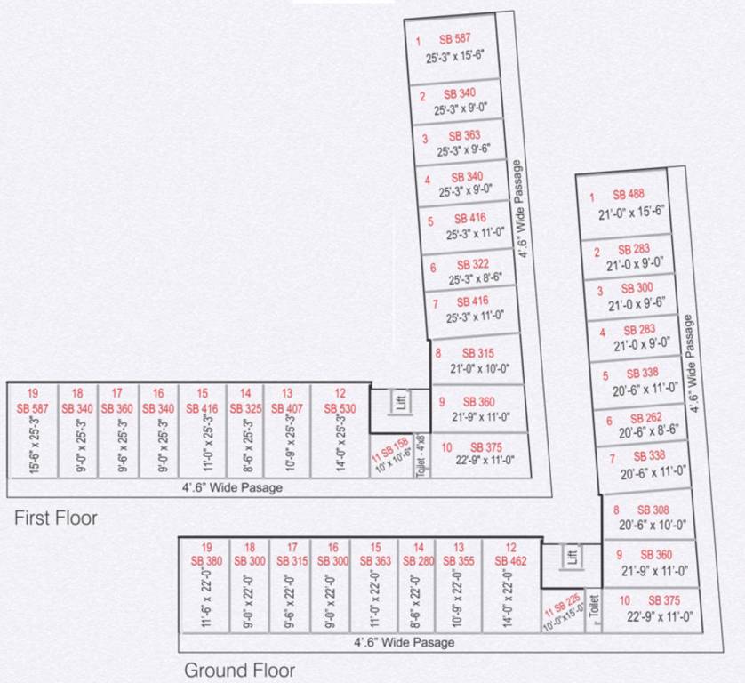 Images for Layout Plan of Ratnakar Realty Resicom
