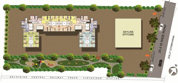 Images for Layout Plan of Skyline Viha Images for Layout Plan of Skyline Viha