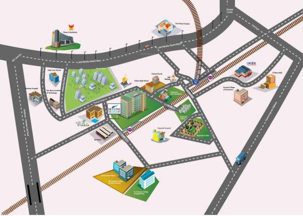 Images for Location Plan of Skyline Viha Images for Location Plan of Skyline Viha