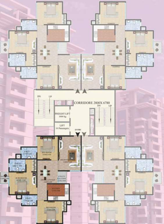 ganga yamuna and hindon enclave Images for Cluster Plan of UPAVP Ganga Yamuna And Hindon Enclave