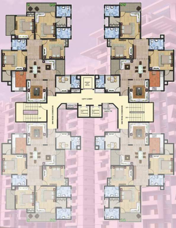  ganga yamuna and hindon enclave Images for Cluster Plan of UPAVP Ganga Yamuna And Hindon Enclave