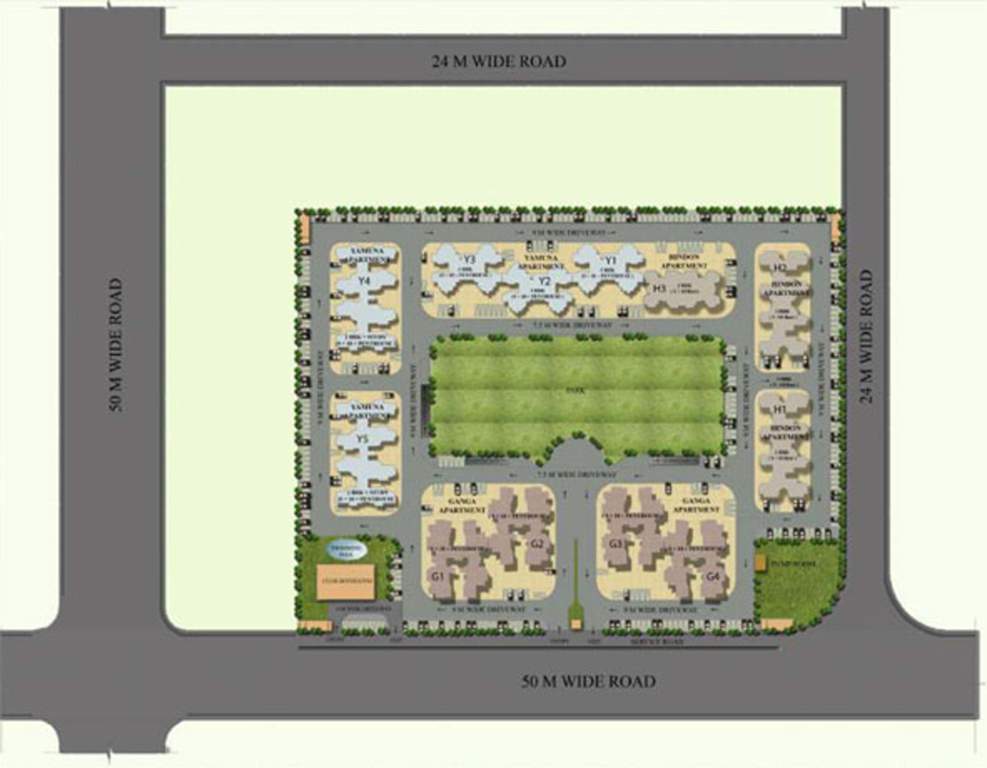 Images for Layout Plan of UPAVP Ganga Yamuna And Hindon Enclave