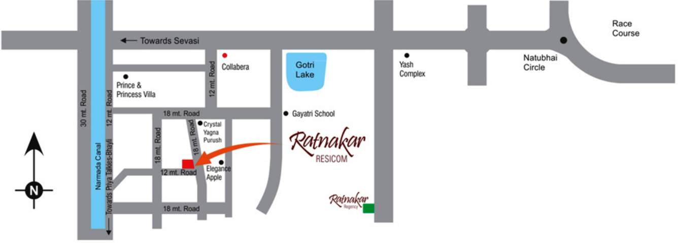 Images for Location Plan of Ratnakar Resicom Villas