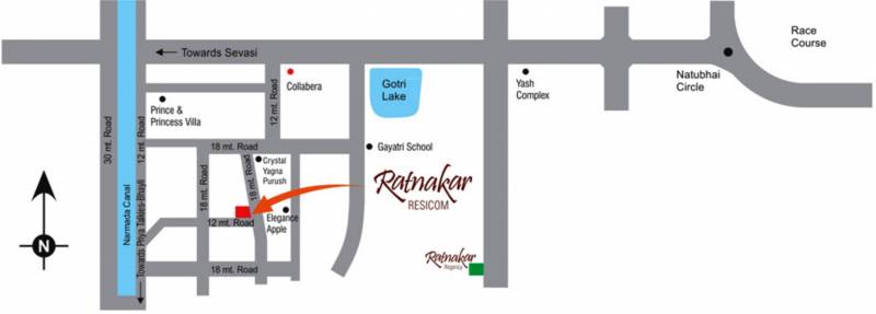 Images for Location Plan of Ratnakar Resicom Villas