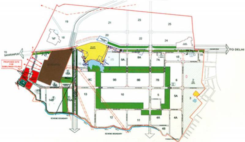 Images for Location Plan of UPAVP Gulmohar Enclave