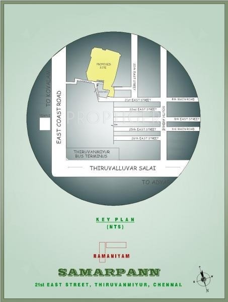 Images for Location Plan of Ramaniyam Real Estates Samarpann Images for Location Plan of Ramaniyam Real Estates Samarpann