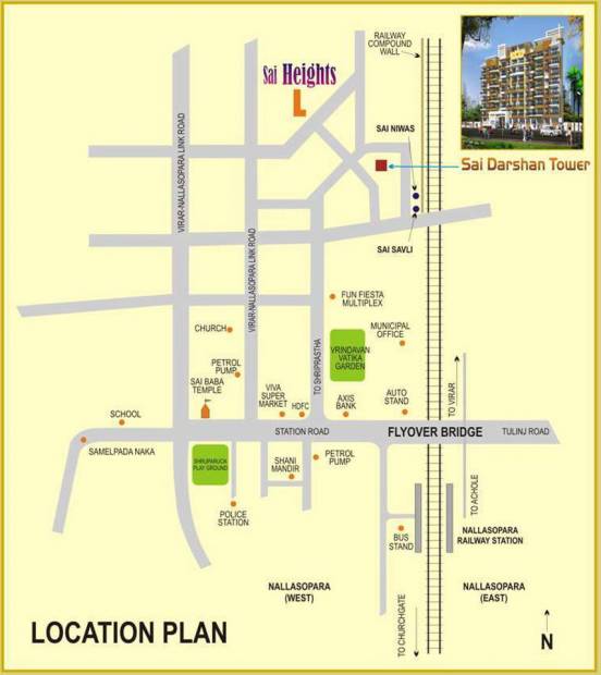 Images for Location Plan of Darshan Darshan Tower