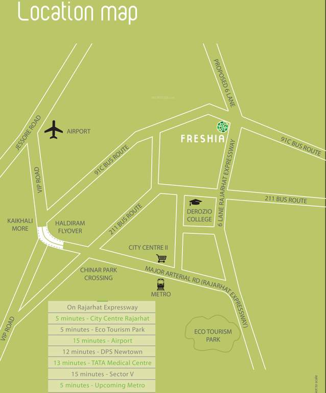  freshia 2 Images for Location Plan of Aspira Loharuka Freshia 2