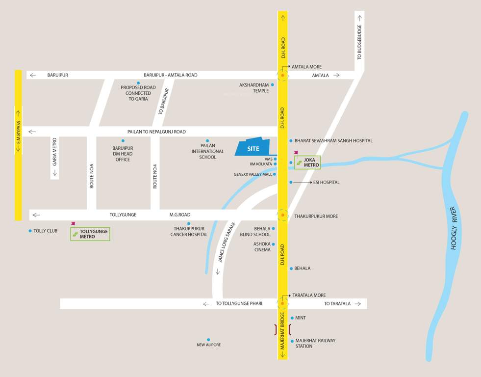  southern heights Images for Location Plan of DTC Southern Heights