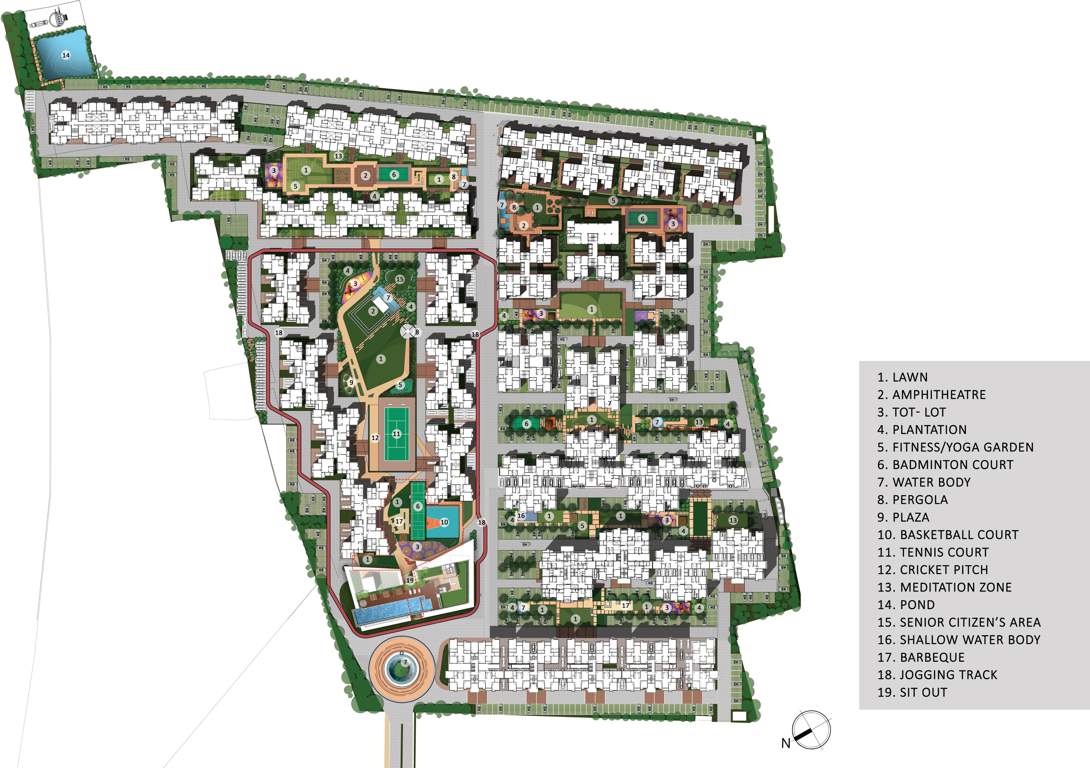  southern heights Images for Master Plan of DTC Southern Heights