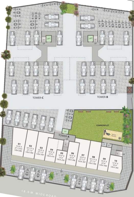 Images for Cluster Plan of Samyak Calisto