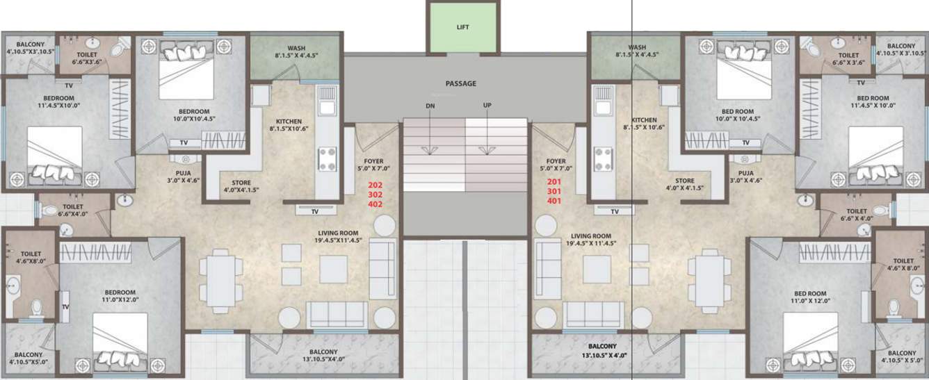 Images for Cluster Plan of Samyak Calisto
