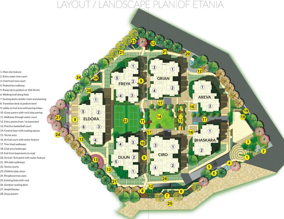  etania Images for Layout Plan of Lansum Etania