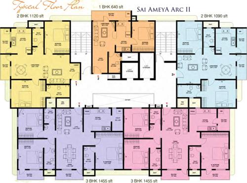 Images for Cluster Plan of GB Sai Ameya Arc 2 Images for Cluster Plan of GB Sai Ameya Arc 2
