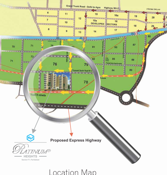  heights Location Plan