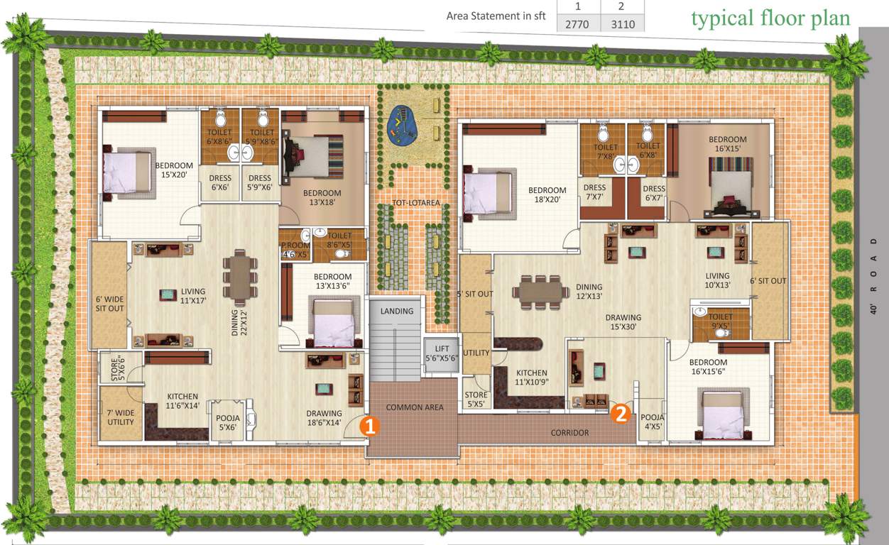  avans legacy Images for Cluster Plan of Reliance Avans Legacy