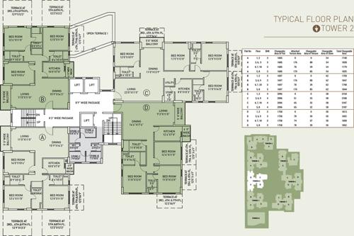 Images for Cluster Plan of Arch Starwood starwood-tower-1-to-7 Images for Cluster Plan of Arch Starwood