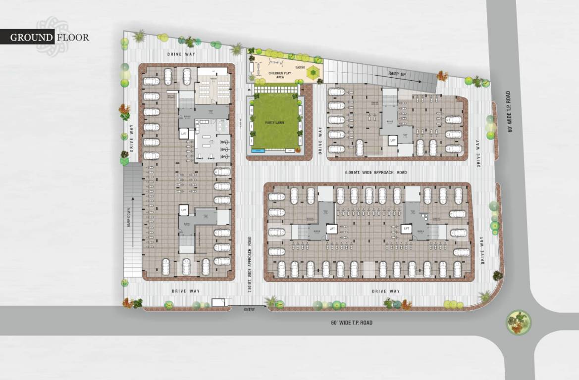helios Tower A,B,C,D,E Cluster Plan