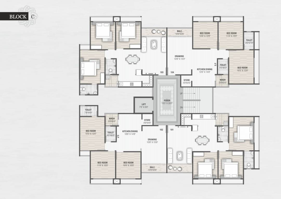 helios Tower C Cluster Plan