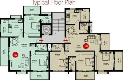 Images for Cluster Plan of Rajkamal Constructions Misri Prime