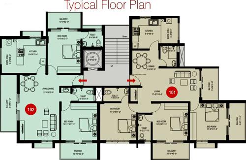 Images for Cluster Plan of Rajkamal Constructions Misri Prime