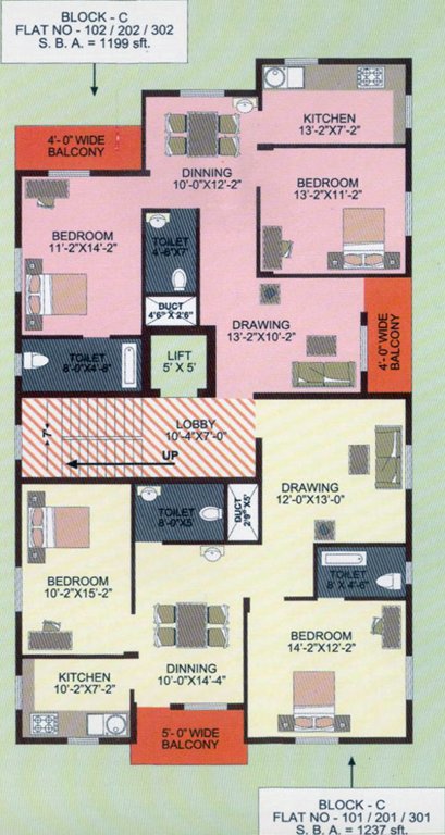 Images for Cluster Plan of Amrita Green Field Residency