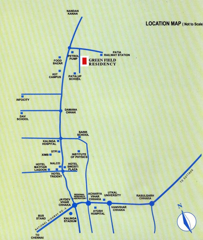 Images for Location Plan of Amrita Green Field Residency