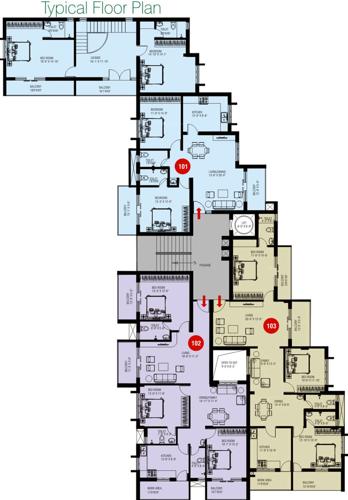 Images for Cluster Plan of Rajkamal Constructions Misri Garden