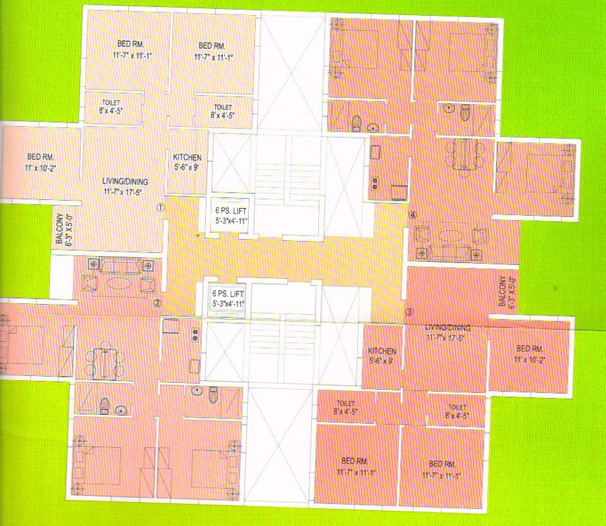 Images for Cluster Plan of Trishna Spring City