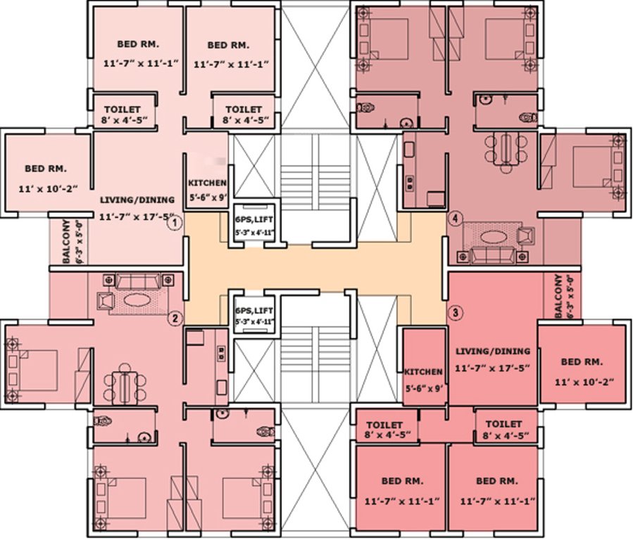 Images for Cluster Plan of Trishna Spring City