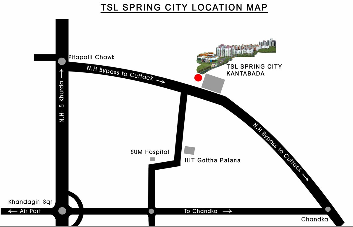 Images for Location Plan of Trishna Spring City