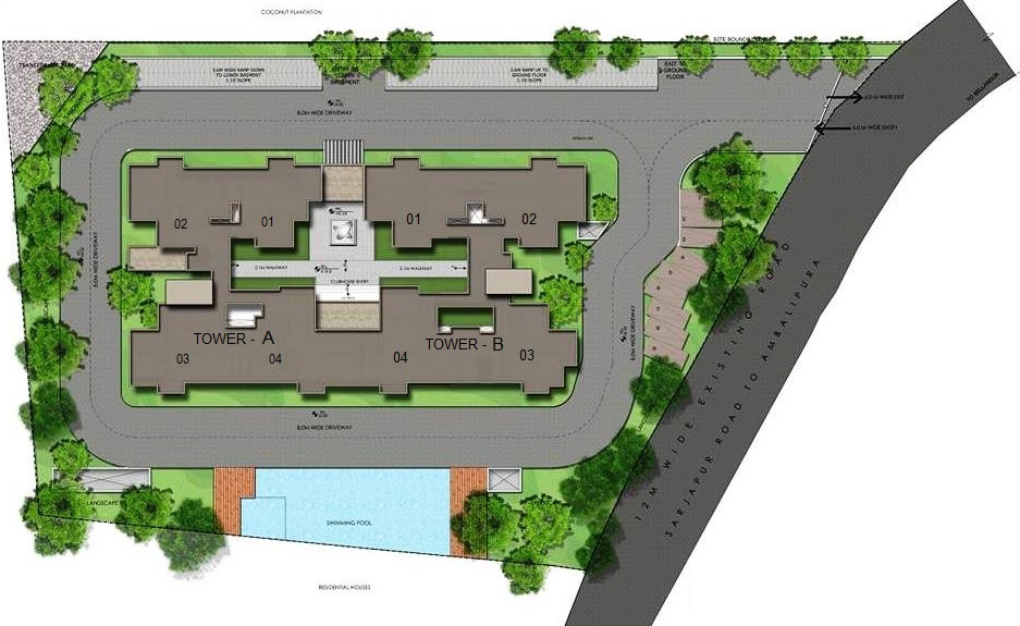 Images for Layout Plan of The Address The Central Regency Address