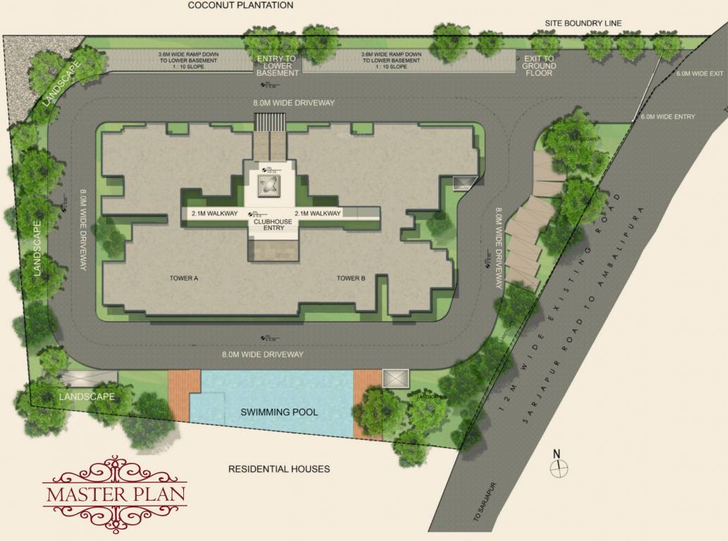 Images for Master Plan of The Address The Central Regency Address