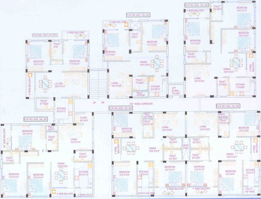 Images for Cluster Plan of Amrita Annapurna