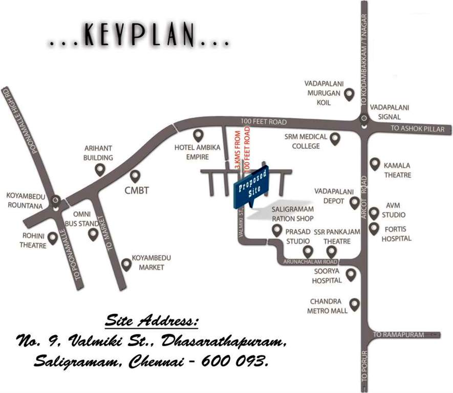 Images for Location Plan of Bhaveshwar MS Arcade